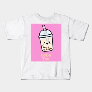 Boba Tea Kids T-Shirt